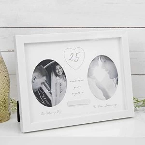 Image of Amore By Juliana 25th Anniversary Frame - Engraving Plate