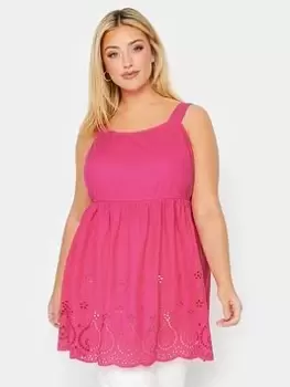 Image of Yours Shiffley Vest - Hot Pink, Size 20, Women