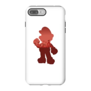 Image of Nintendo Super Mario Mario Silhouette Phone Case - iPhone 7 Plus - Tough Case - Gloss
