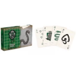 Image of Harry Potter House Playing Cards - Slytherin