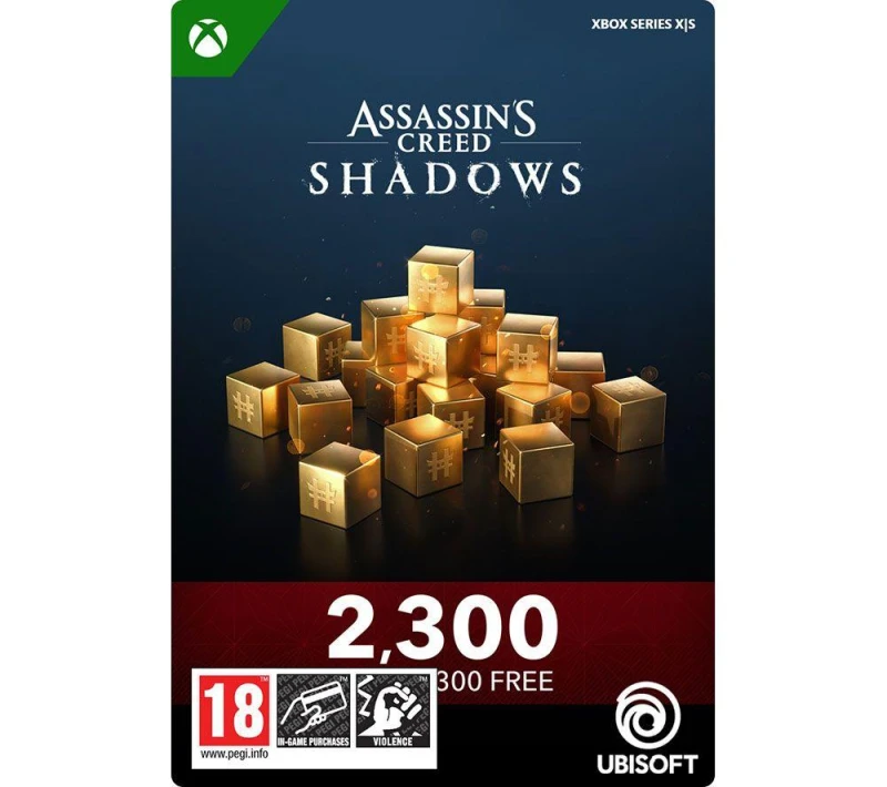 Image of XBOX Assassins Creed Shadows: 2300 Helix Pack 8806189424154