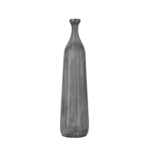 Image of Clopton Bottle Vase Antique Grey 45cm Grey