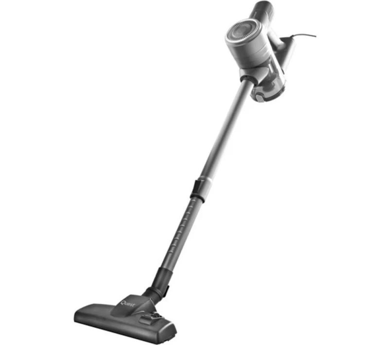 Image of QUEST 43569 2-in-1 Handheld & Upright Bagless Vacuum Cleaner - Grey, Black 5025301435691