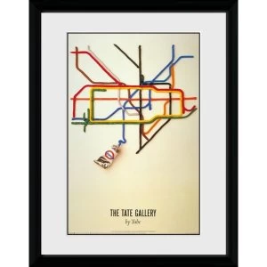 Image of Transport For London Tate 12" x 16" Framed Collector Print