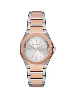 Image of Armani Exchange Andrea Women Traditional Watch, Black, Women