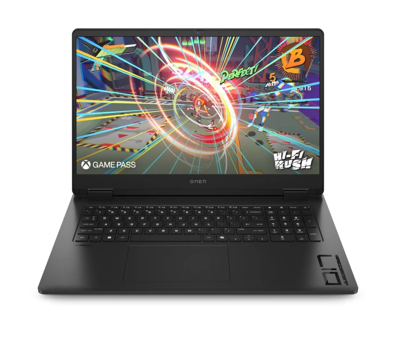 Image of HP Omen 17-db0004na 17.3" Gaming Laptop - NVIDIA GeForce RTX 4060, AMD Ryzen 9, 1TB SSD - Black