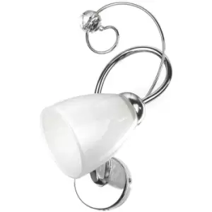 Image of Onli Luigia Wall Lamp, Chrome, Glass