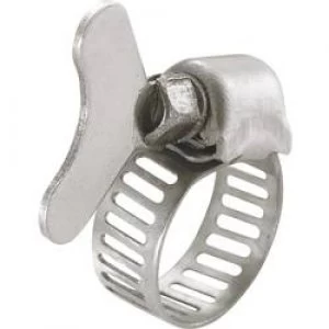 Image of Hose clamps wing bolt Silver SU