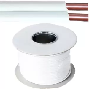 Image of 50m Bell Wire / Speaker Cable 2 Core 0.2mmA² 1 Amp CCA Door HiFi Audio Reel