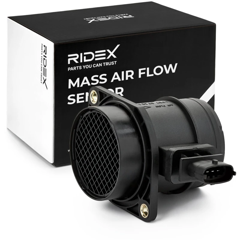 Image of RIDEX 3926A0133 Mass air flow sensor with housing Air Mass Sensor (3926)