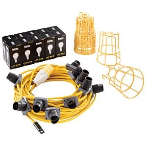 Image of Defender LED Festoon Light Kit 22m - 110V