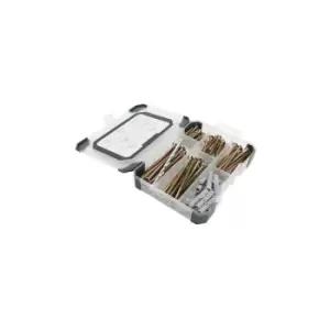 Image of Timco Screws, Plug & Drill Bit Gold Mixed Tray (91 Pieces)