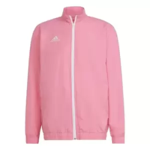 Image of adidas Entrada 22 Presentation Track Top Mens - Semi Pink Glow