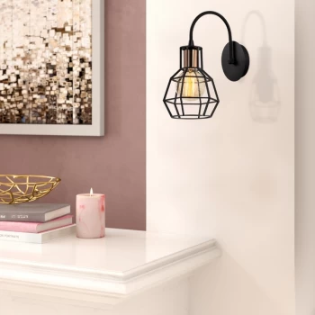 Image of Kapadokya - N-1160 Black Wall Lamp
