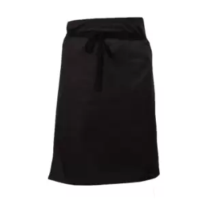 Image of BonChef 24" Waist Apron (One Size) (Black)