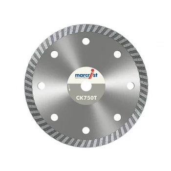 Image of Marcrist CK750T Ultra Thin Turbo Tile Diamond Cutting Disc 125mm
