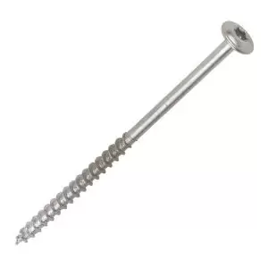 Image of Spax Wood Multipurpose Screw (Dia)6mm (L)120mm, Pack Of 100