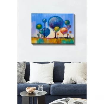 Image of Kanvas Tablo (50 x 70) - 29 Multicolor Decorative Canvas Painting