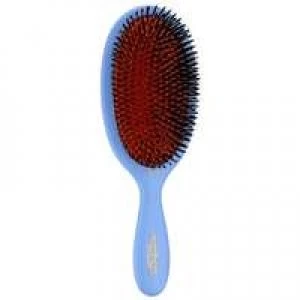 Image of Mason Pearson Boar Bristle and Nylon Popular Brush Blue