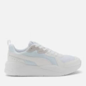 Image of Puma Mens X-Ray Trainers - Puma White/Gray Violet - UK 8 - White