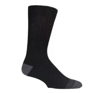 Image of Work Force Mens Classic Work Wear Socks (Pack of 3 Pairs) (6-11 UK) (Black)
