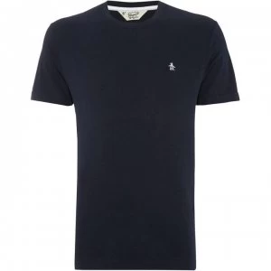 Image of Original Penguin Short Sleeve Crew Neck T Shirt - Navy