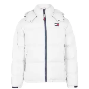 Image of Tommy Jeans Alaska Padded Jacket - White