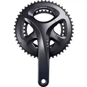 Image of Shimano Sora R3000 50/34T Compact Double Road 9-Speed Chainset - Black