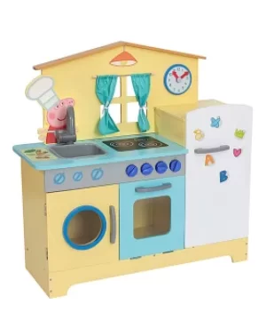 Image of Peppa Pig Wooden Family Kitchen