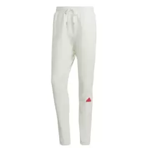 Image of adidas Fleece Jogging Pants Mens - White