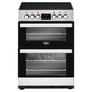 Image of Belling Cookcentre 60E Double Oven Ceramic Hob Electric Cooker
