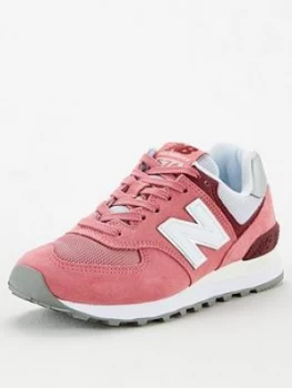 Image of New Balance 574 Trainer - Pink