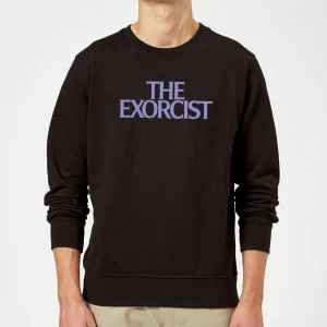 Image of The Exorcist Logo Sweatshirt - Black - 5XL