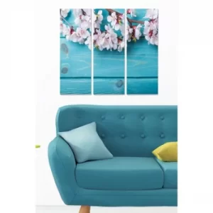 Image of MDF7044286 Multicolor Decorative MDF Painting (3 Pieces)