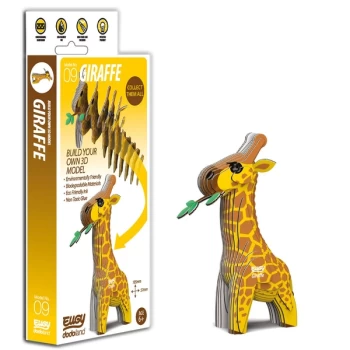 Image of EUGY Giraffe - 3D Craft Kit