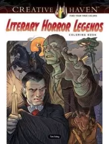 Image of Creative Haven Literary Horror Legends Coloring Book