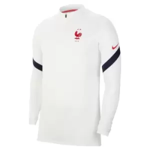 Image of 2020-2021 France Nike Training Drill Top (White)