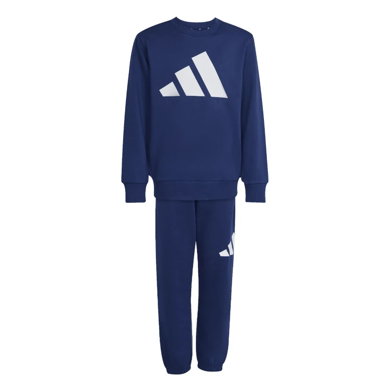 Image of Adidas Kids sweatshirt and jogger set adidas Essentials Bleu Unisex 7/8 years