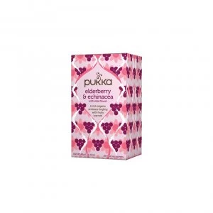 Image of Pukka Elderberry & Echinacea Tea 20 Bags