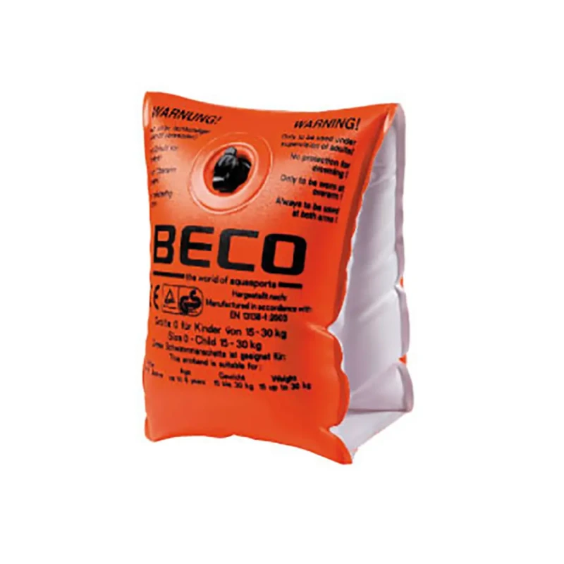 Image of Beco Beco Swimming Arm Bands for Adults - Orange Orange One Size Unisex 4013368097052