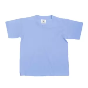 Image of B&C Kids/Childrens Exact 150 Short Sleeved T-Shirt (3-4) (Denim)
