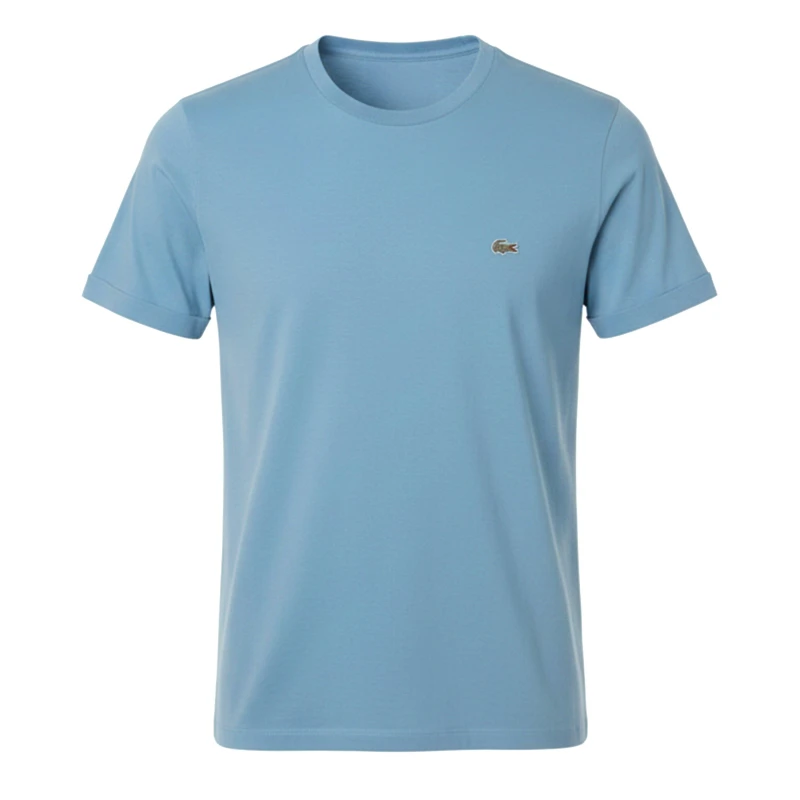 Image of Lacoste Cotton Pima T-Shirt Blue male XS