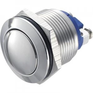 Image of TRU COMPONENTS GQ 19B S Tamper proof pushbutton 48 Vdc 2 A 1 x OffOn IP65 momentary