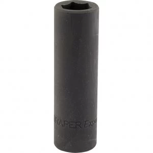 Image of Draper Expert 1/2" Drive Hi Torq Deep Hexagon Impact Socket Metric 1/2" 15mm