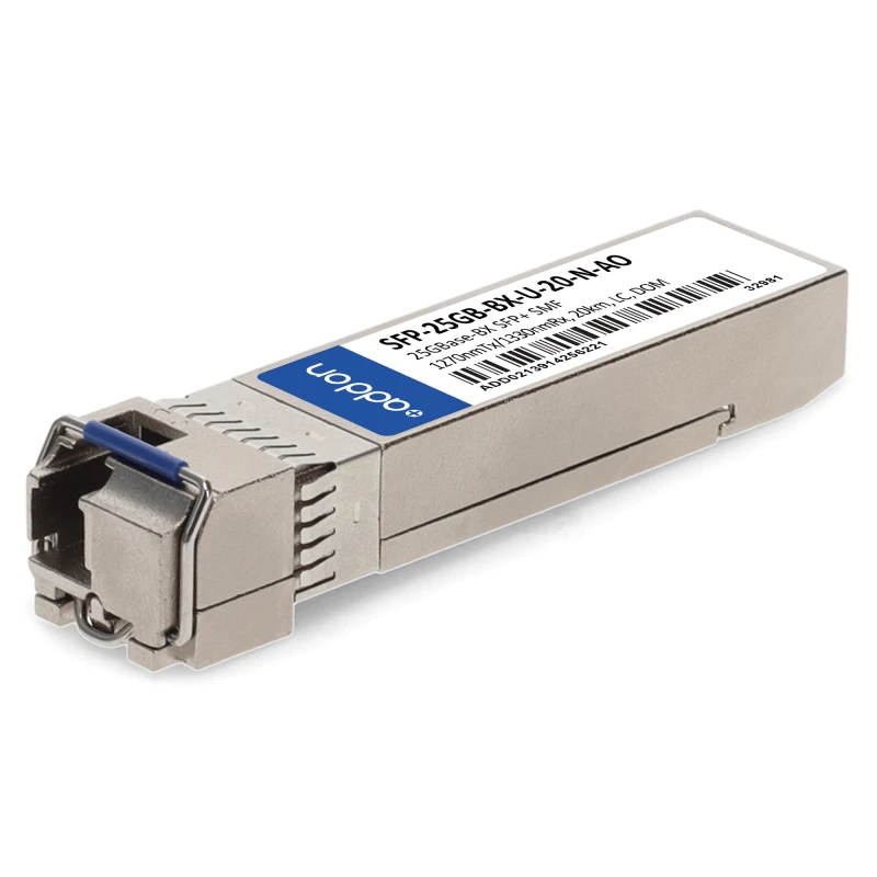 Image of AddOn Networks SFP-25GB-BX-U-20-N-AO network transceiver module Fiber