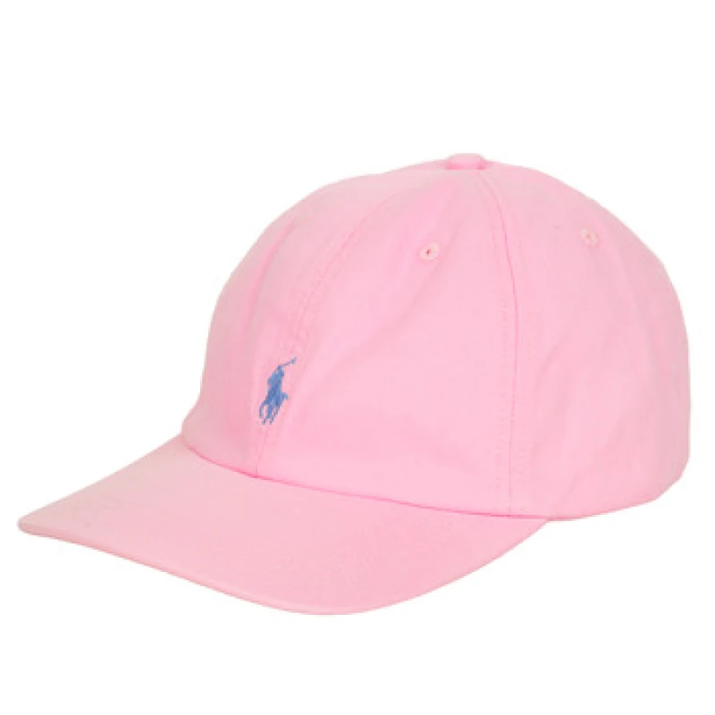 Image of Polo Ralph Lauren Cotton Adjustable Cap Pink Baby ONE SIZE