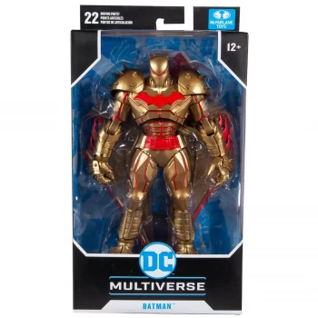 Image of McFarlane DC Multiverse 7" - Hellbat Lunar New Year Edition Action Figure