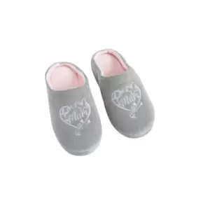 Image of Said with Sentiment Womens Mum Slippers Large