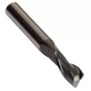 Image of S822 2.5MM Carbide 2 Flute Standard Length Slot Drill - Alcrona Coated