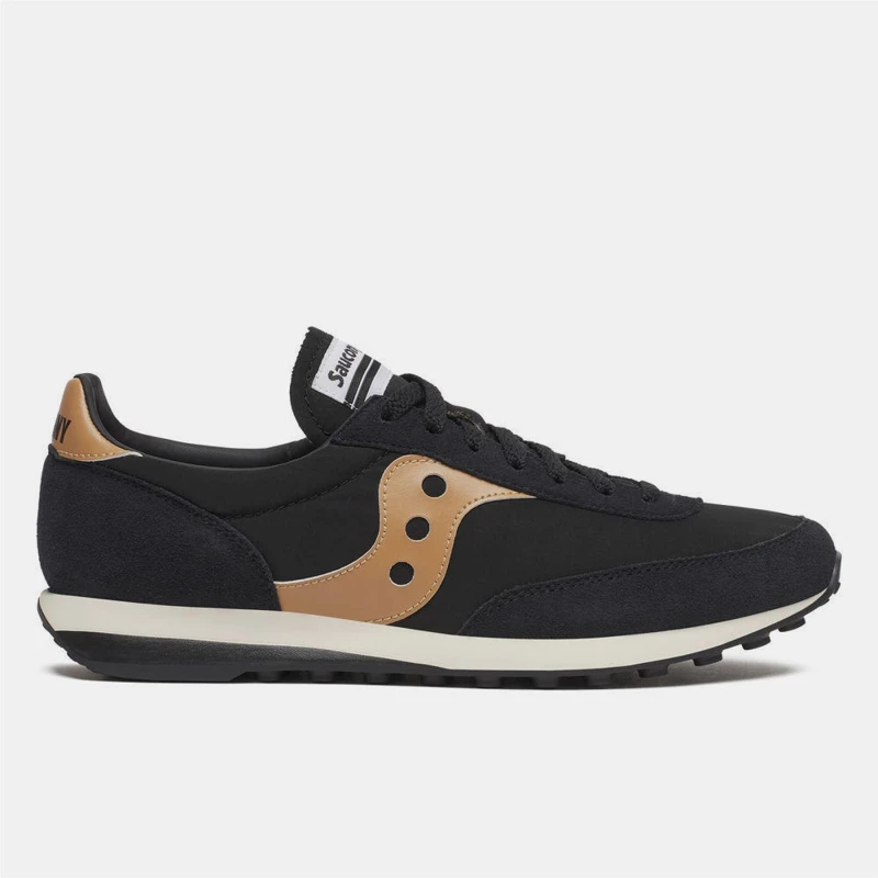 Image of Saucony Trainer 80 Low Trainers UK 10.5 Black 01998303000